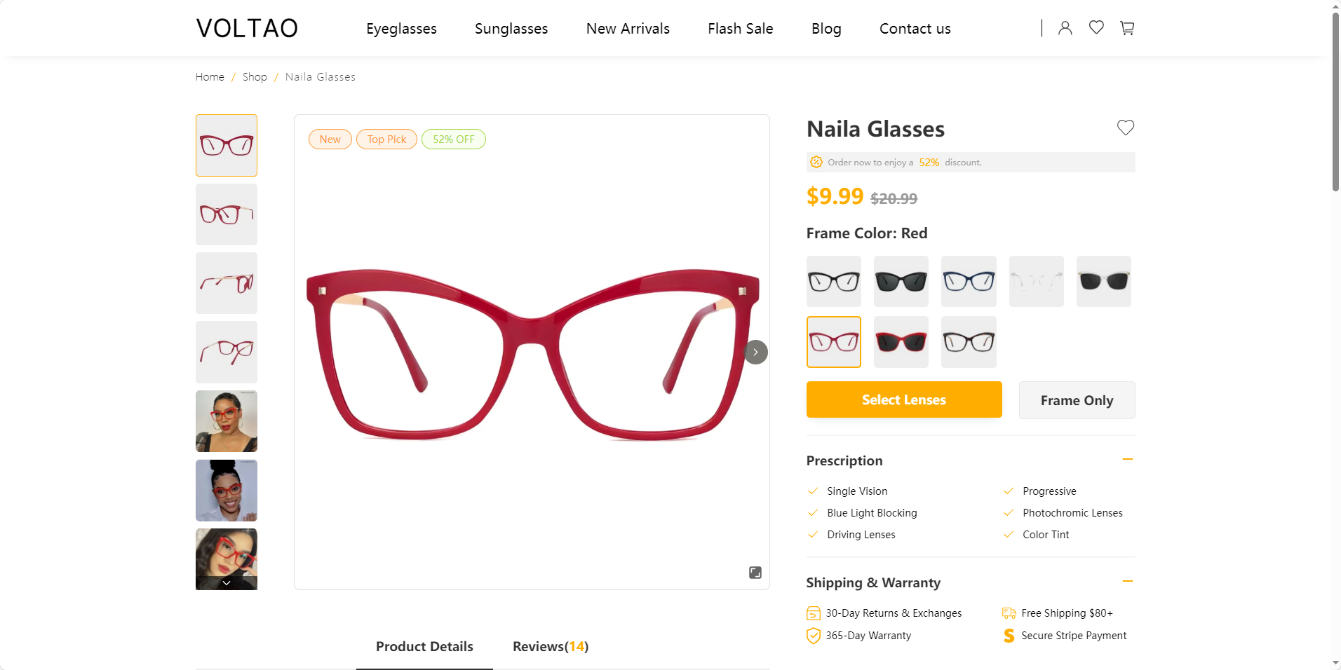 WordPress定制赋能处方眼镜外贸站：告别繁琐沟通，实现订单自动化增长-图3