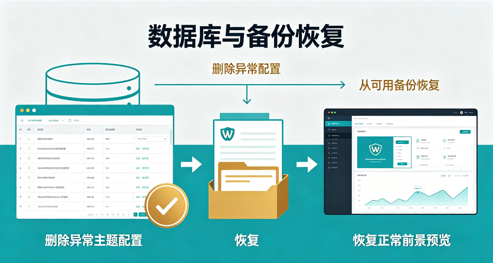 WordPress 主题设置丢失的恢复方法-图3 WordPress 主题设置丢失的恢复方法-图3