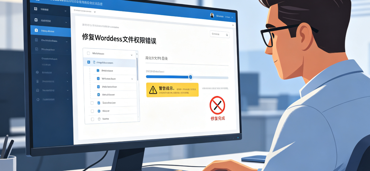 如何修复WordPress文件权限问题-图2 如何修复WordPress文件权限问题-图2