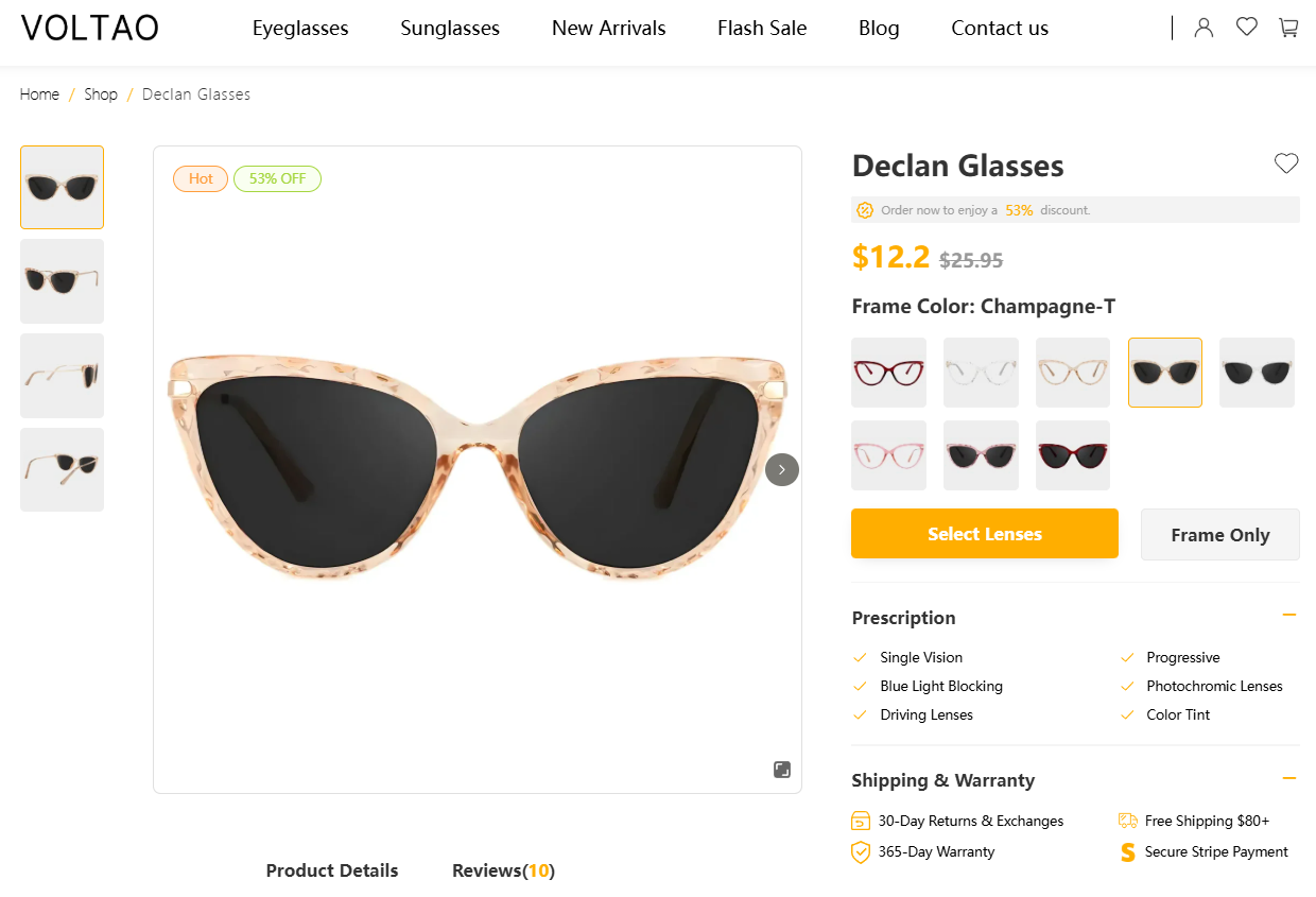 WordPress定制赋能处方眼镜外贸站：告别繁琐沟通，实现订单自动化增长-图3