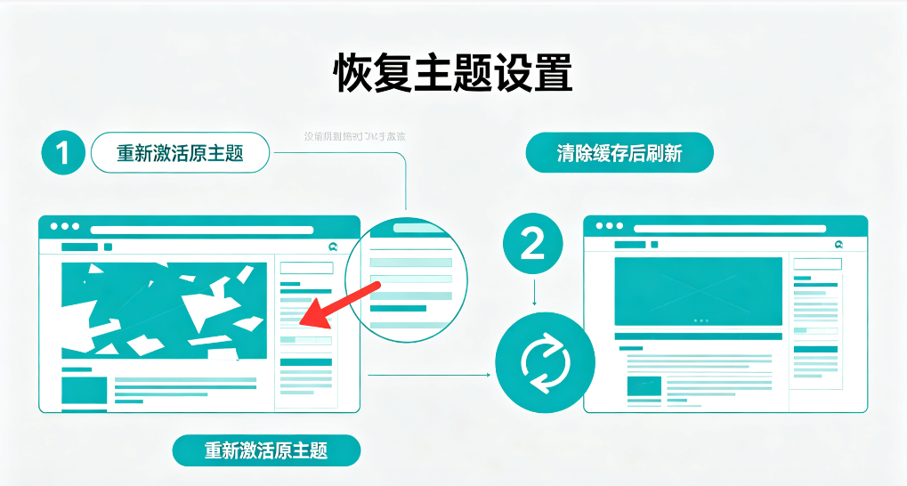 WordPress 主题设置丢失的恢复方法-图1 WordPress 主题设置丢失的恢复方法-图1