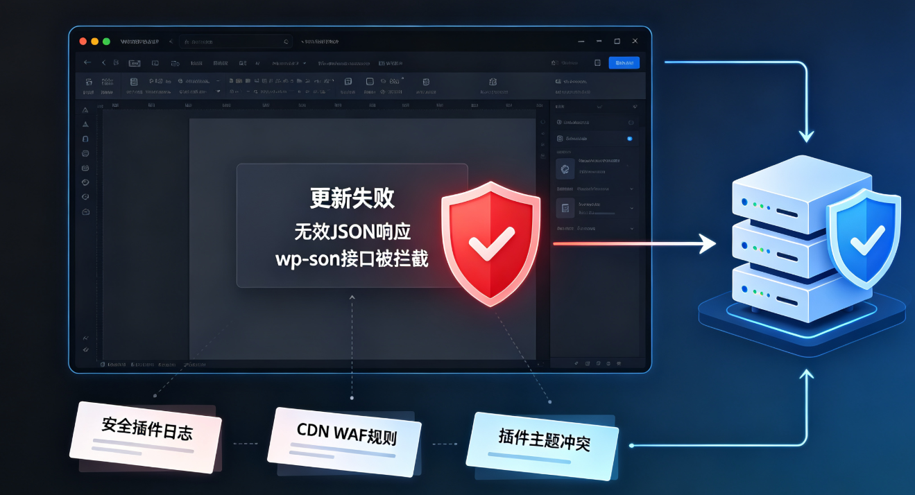 解决WordPress页面或文章无法更新的问题-图1