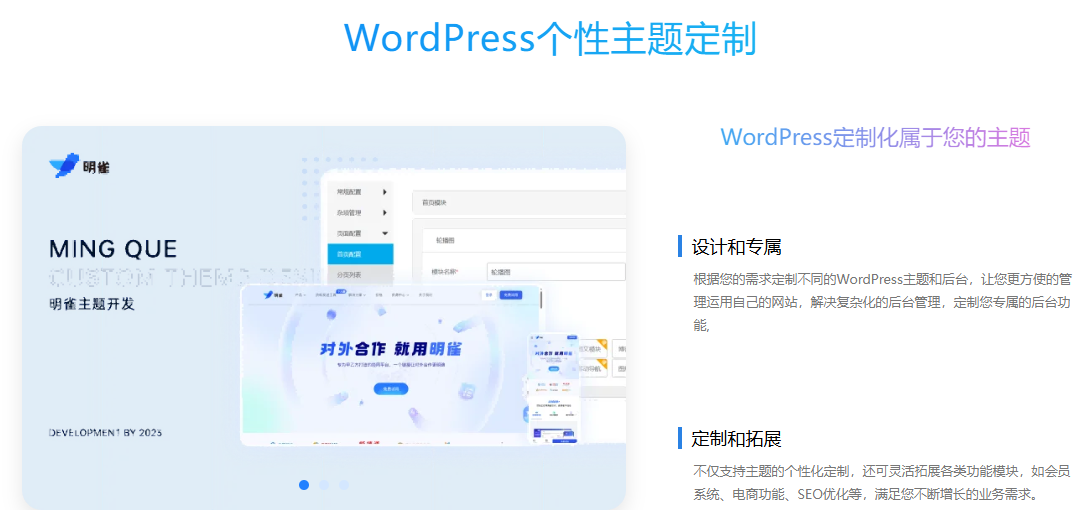 我们是一家来自郑州、真正专注 WordPress 定制领域的技术团队-图3